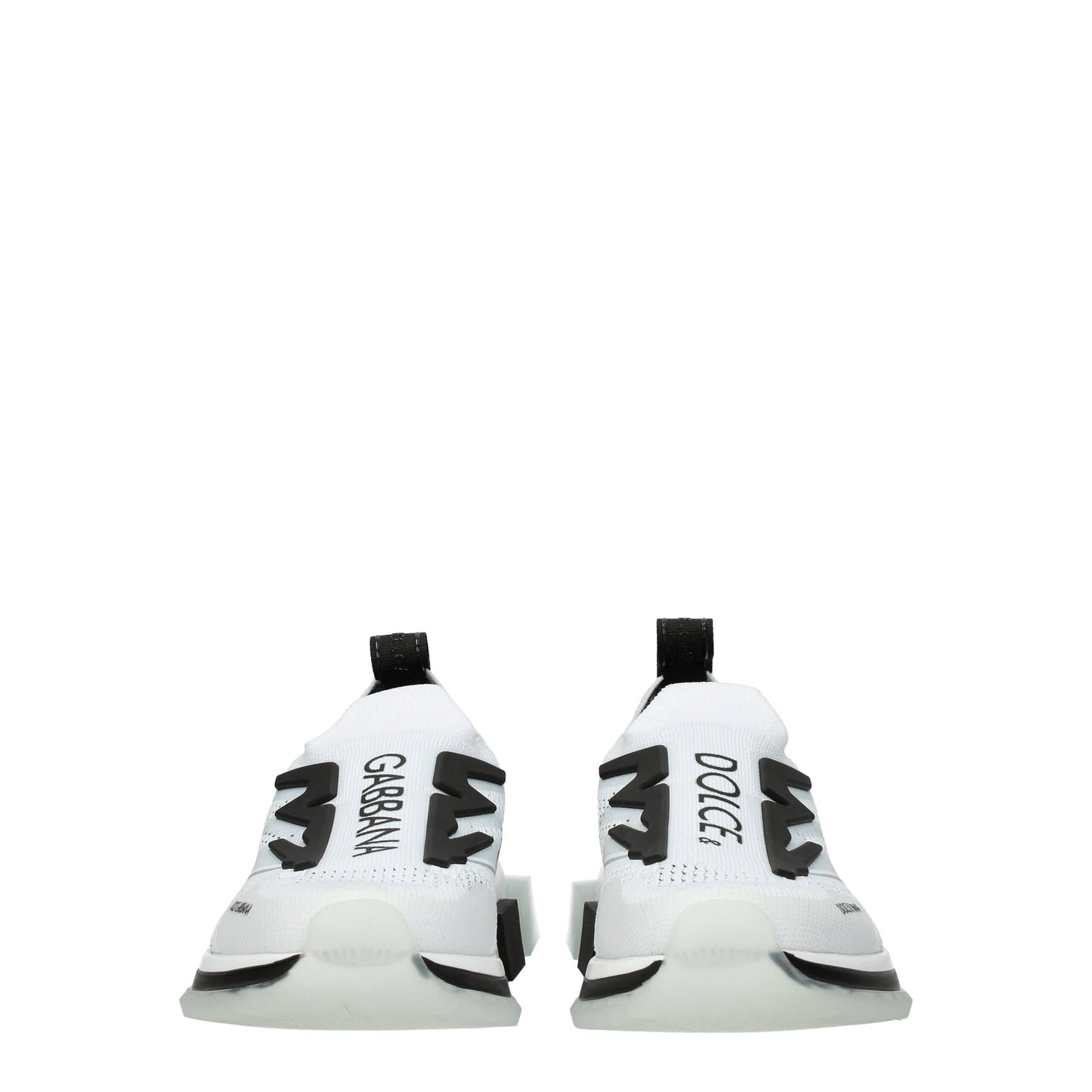Dolce & Gabbana – Sportliche Sneakers aus weißem Stoff