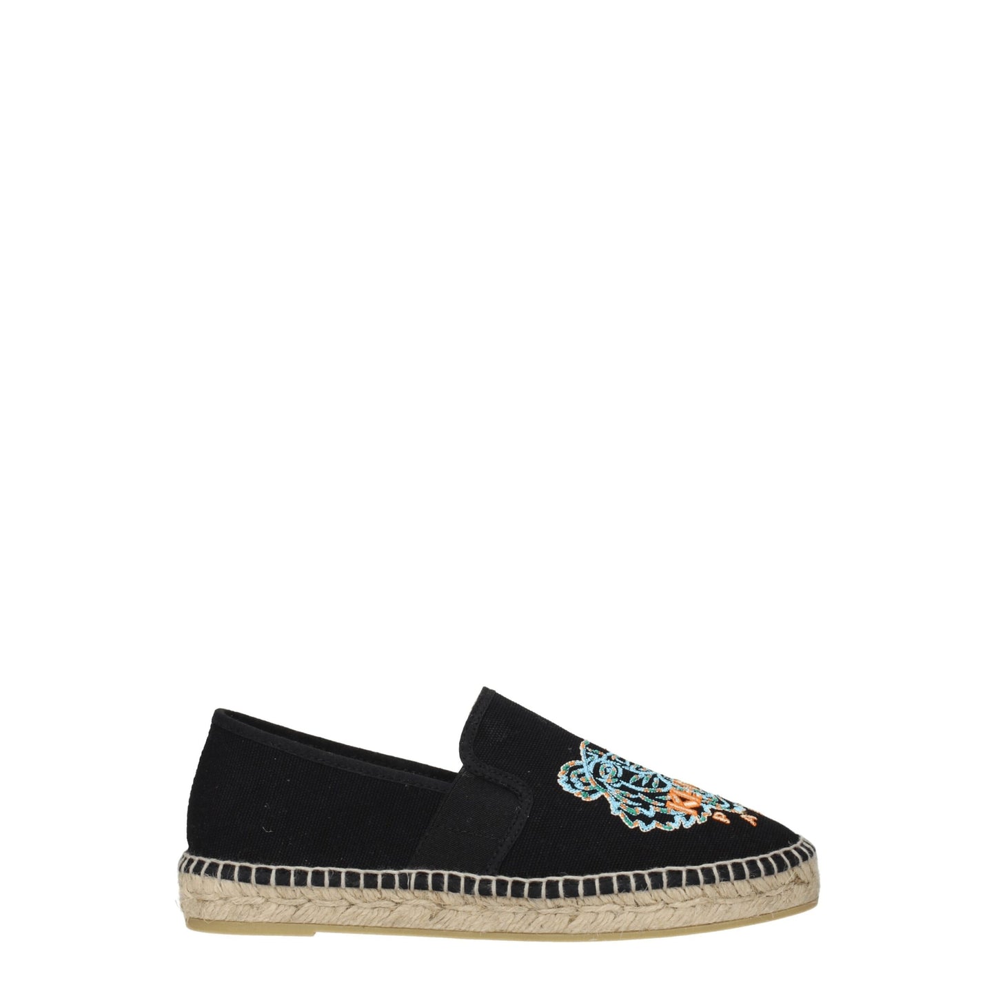Kenzo – Schwarze Stoff-Espadrilles