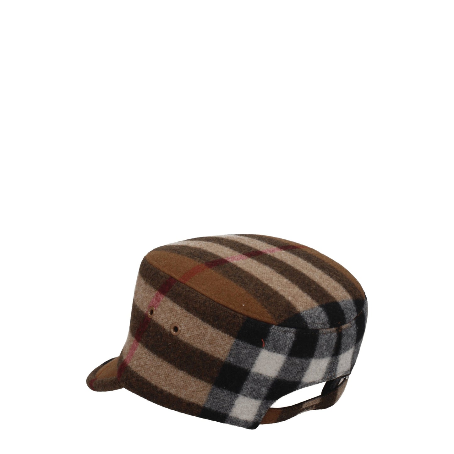 Burberry Braune Wollmützen (Baseballmütze)