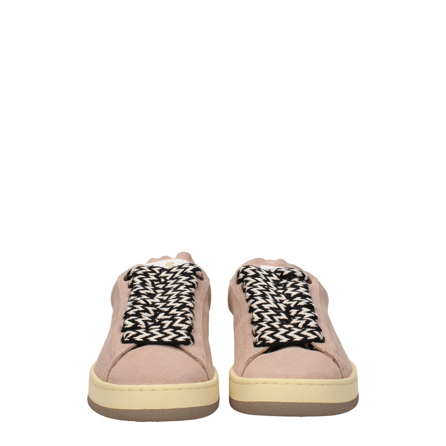 Lanvin Rosa Leder Low-Tops