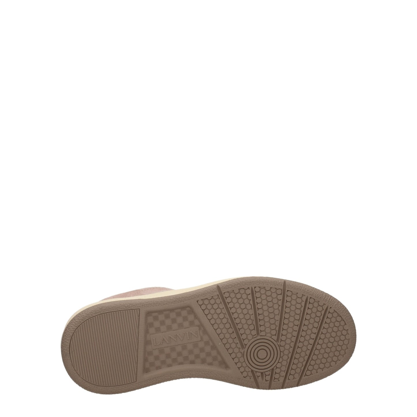 Lanvin Rosa Leder Low-Tops