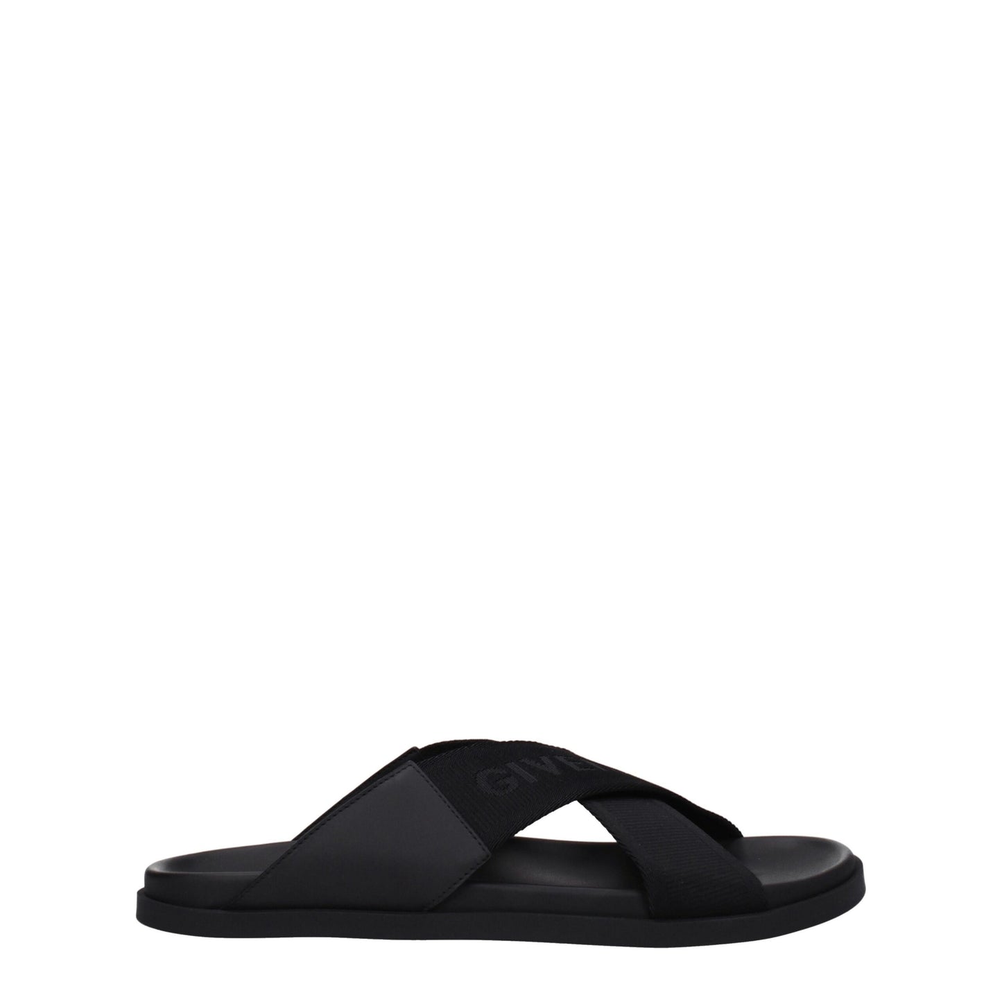 Givenchy – Schwarze Stoff-Hausschuhe