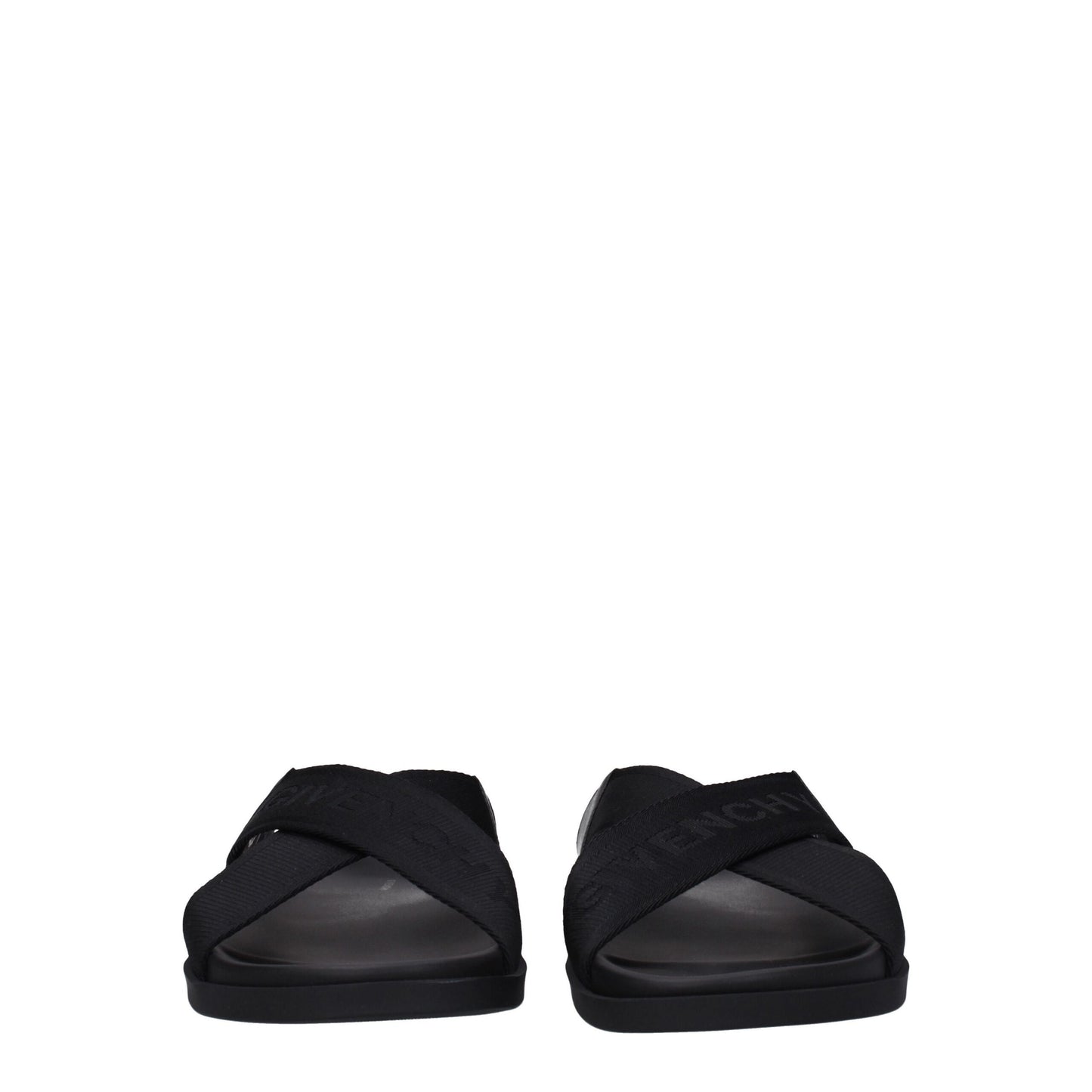 Givenchy – Schwarze Stoff-Hausschuhe