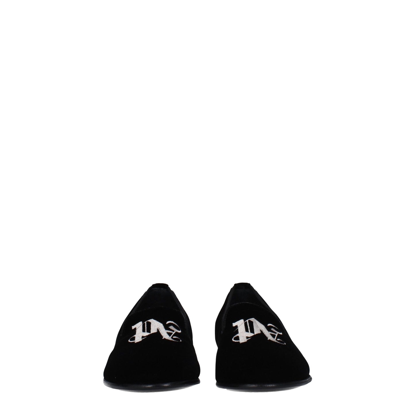 Palm Angels – Slipper aus schwarzem Samt
