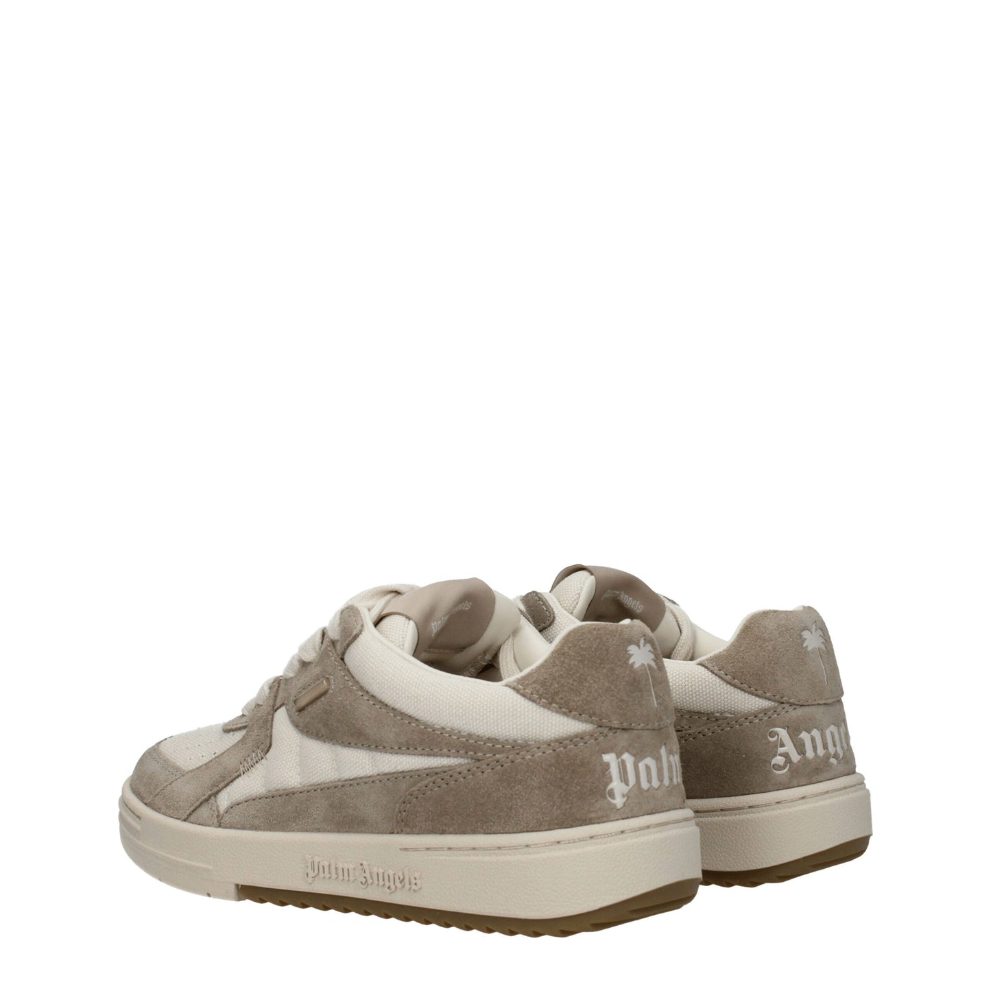 Palm Angels Beige Stoff Low Tops