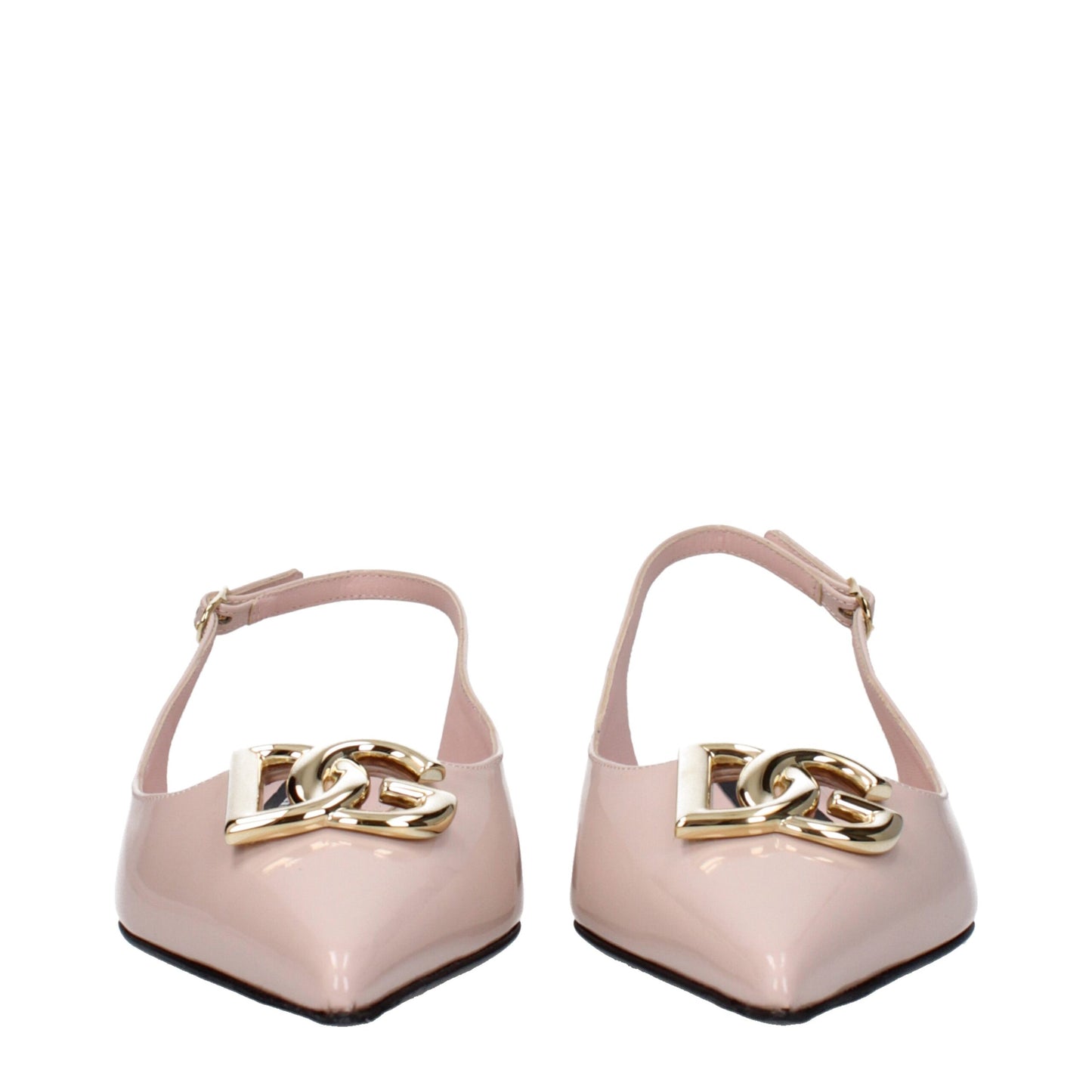 Dolce & Gabbana Rosa Lederballerinas