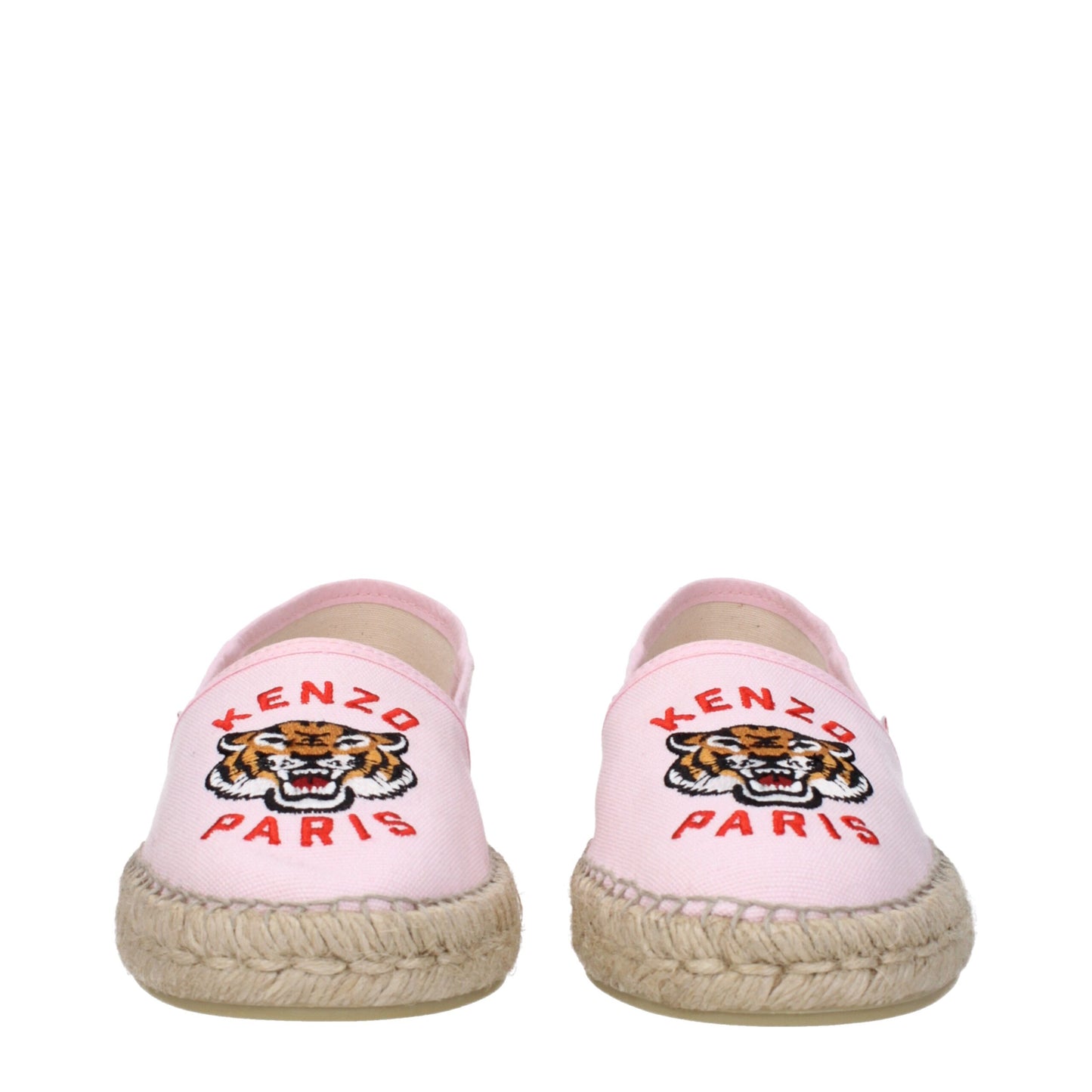 Kenzo Rosa Stoff-Espadrilles