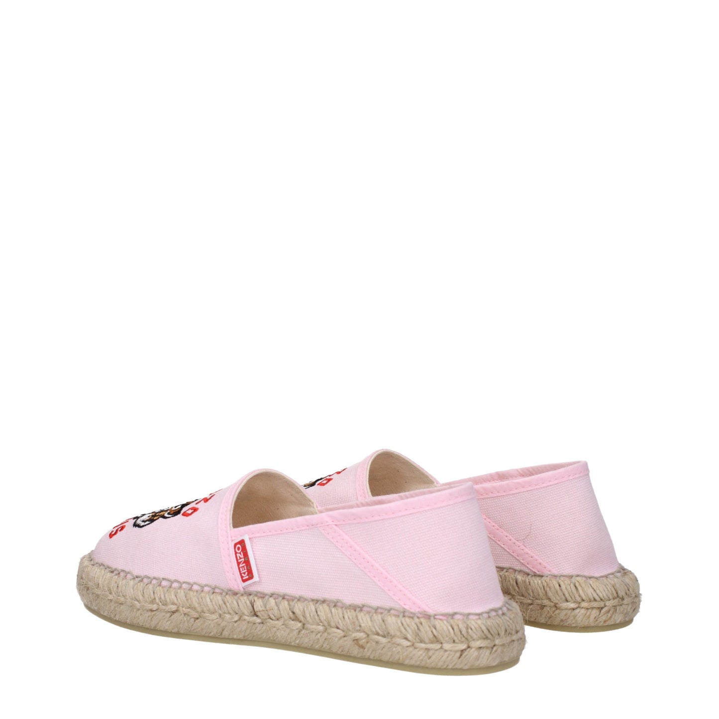 Kenzo Rosa Stoff-Espadrilles