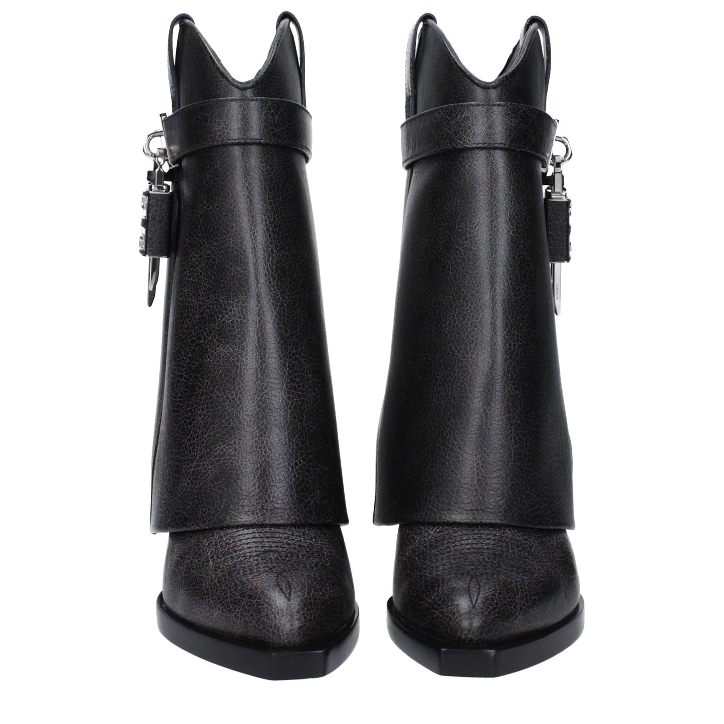 Schwarze Ankle Boots aus Leder von Givenchy