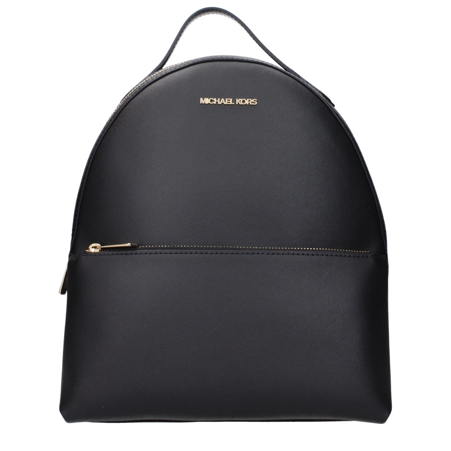 Michael Kors Schwarze Lederrucksäcke