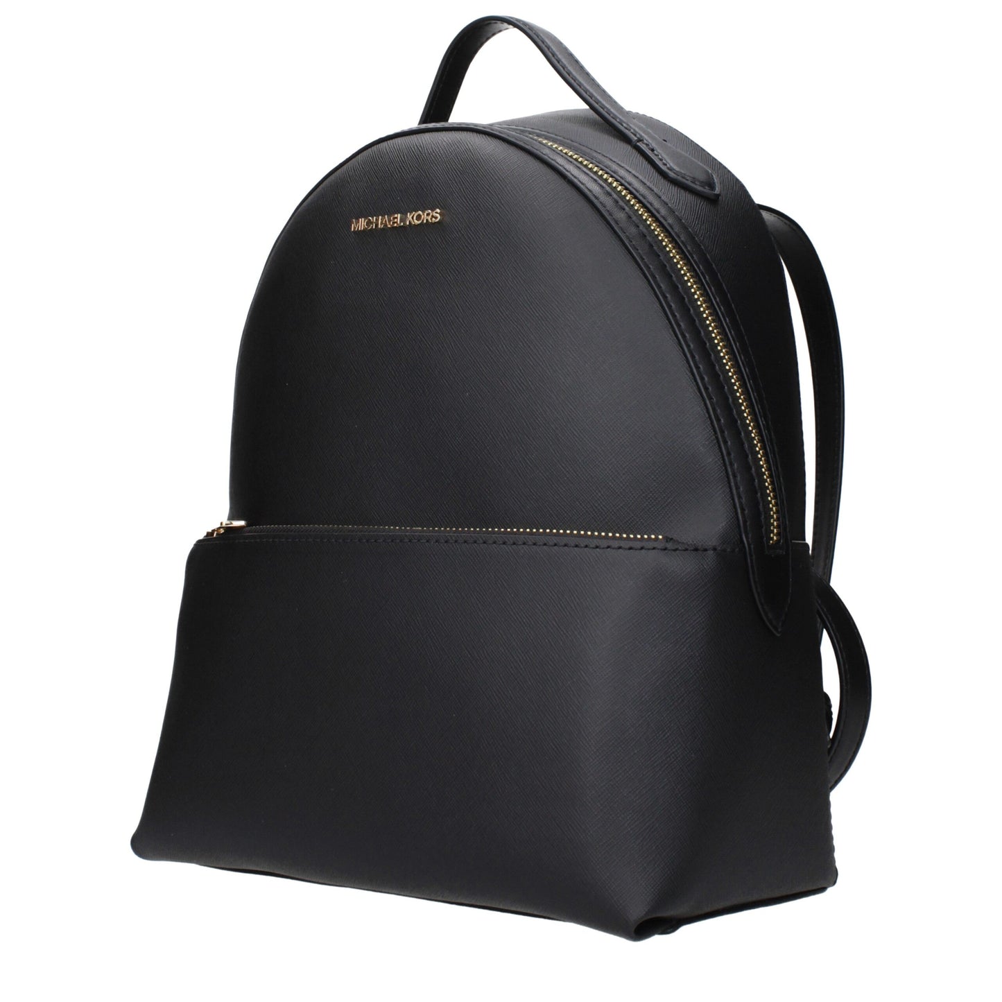 Michael Kors Schwarze Lederrucksäcke