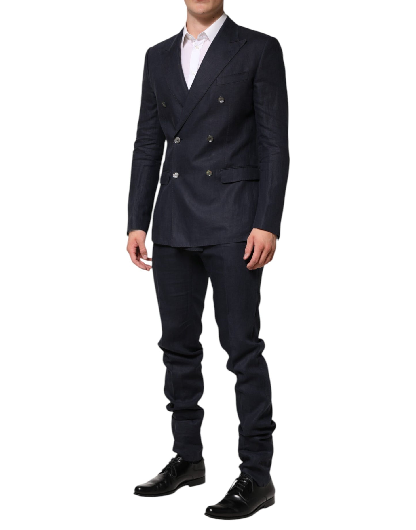 Dolce & Gabbana – Dunkelblauer, zweireihiger, zweiteiliger Anzug