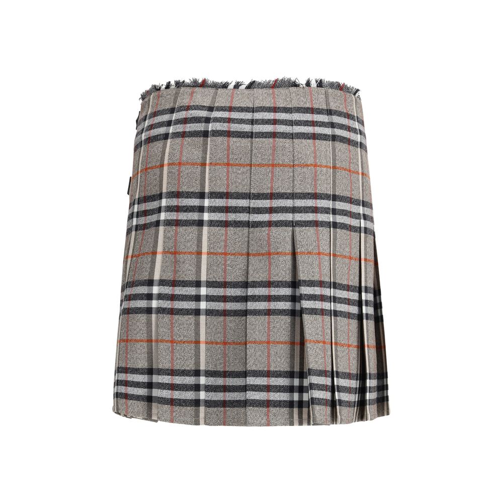 Burberry Check Archive Woll-Minirock