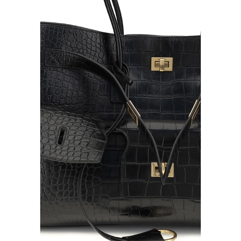 Balenciaga Bel Air mittelgroße Schultertasche