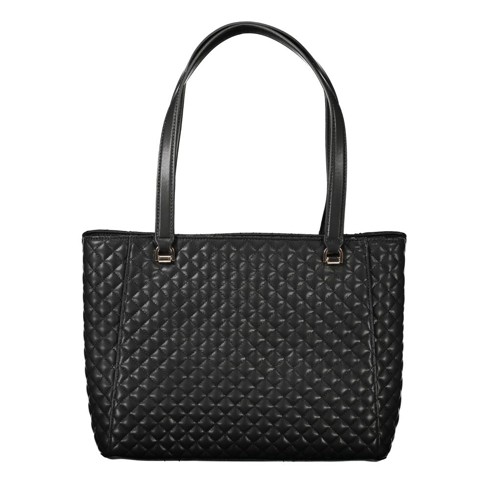 Guess Jeans Schwarze Polyethylen-Damenhandtasche