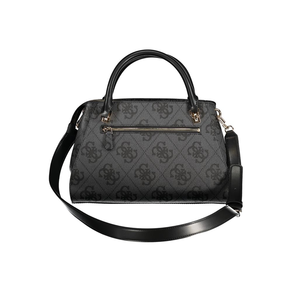 Guess Jeans Schwarze Polyethylen-Damenhandtasche