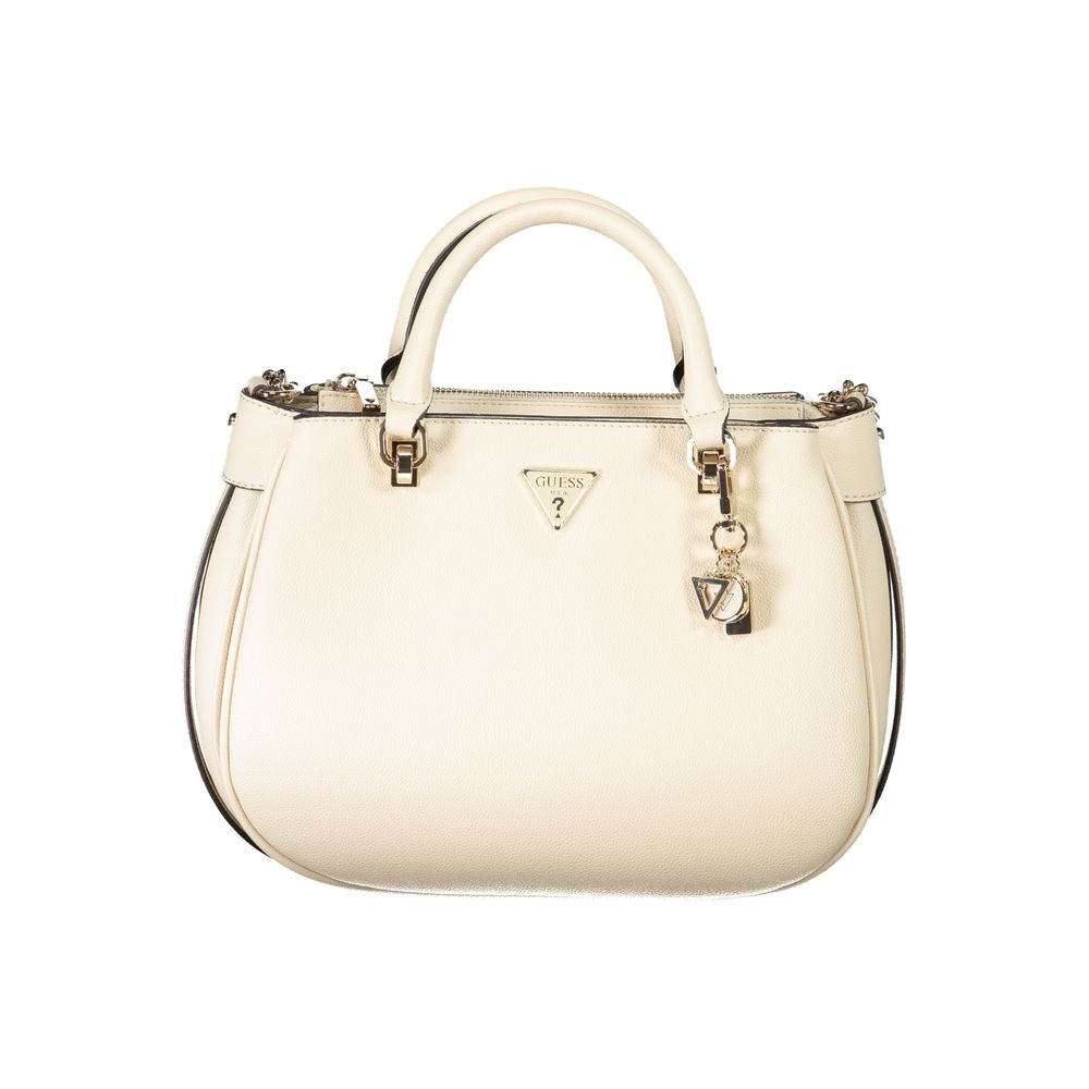 Guess Jeans Beige Polyethylen Handtasche