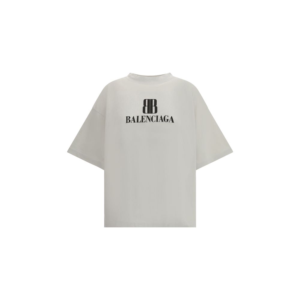 T-Shirt mit Balenciaga-Logo