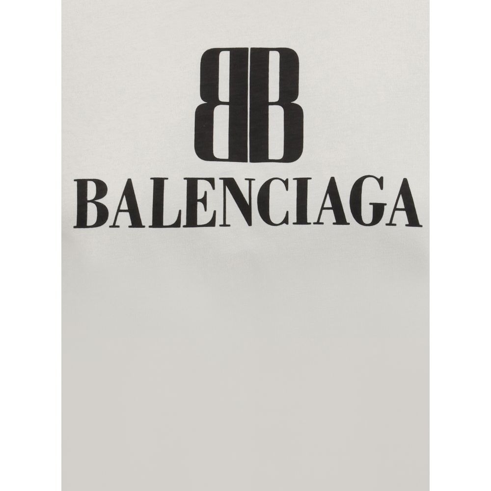 T-Shirt mit Balenciaga-Logo