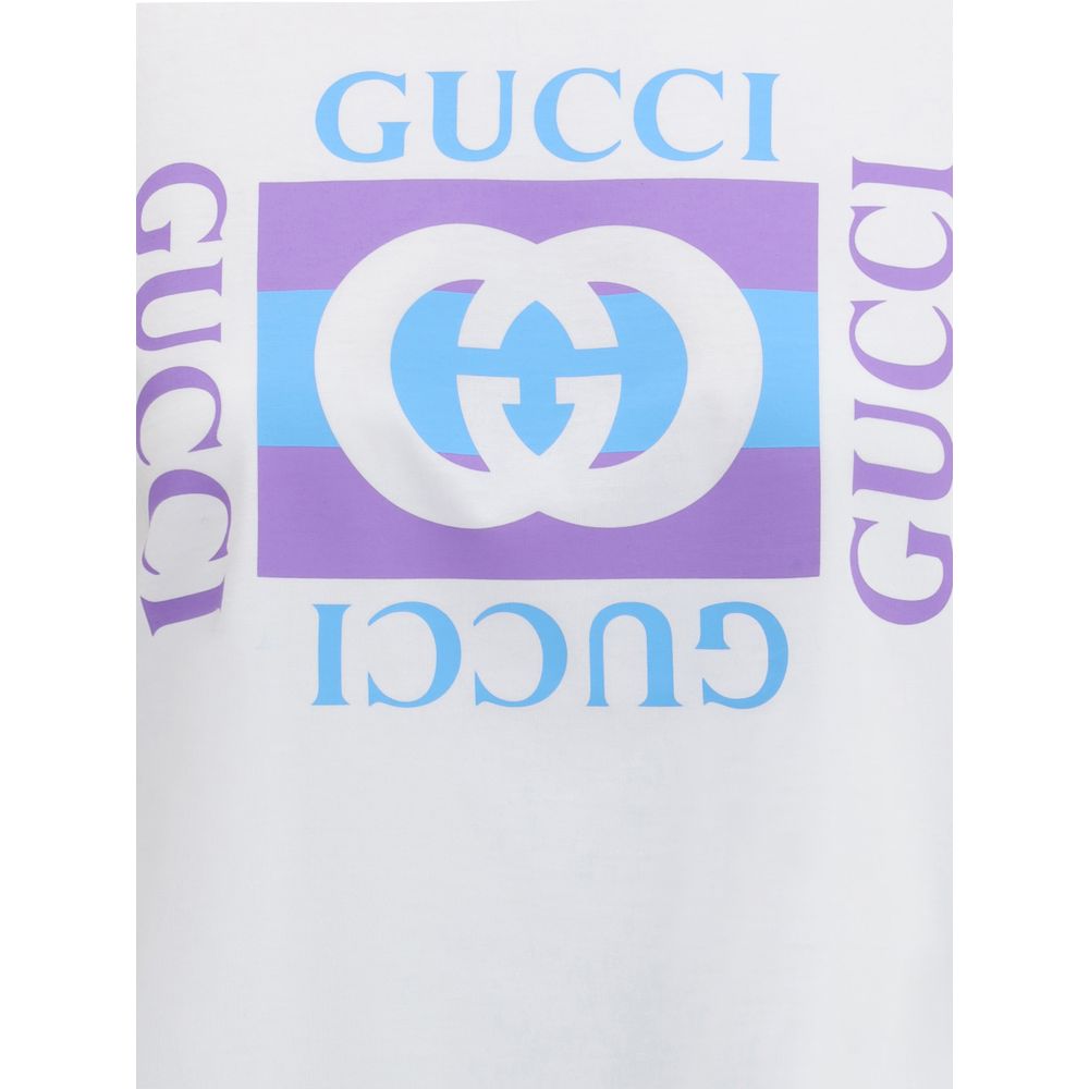 T-Shirt mit Gucci-Logo