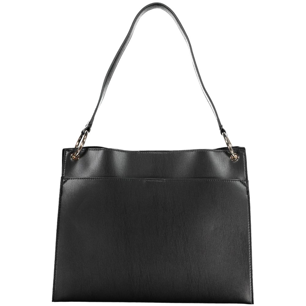 Guess Jeans – Schwarze Polyethylen-Handtasche