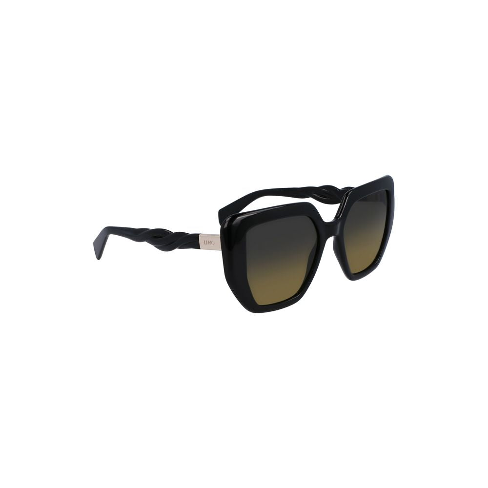 Liu Jo – Schwarze Sonnenbrille mit Bio-Injektion