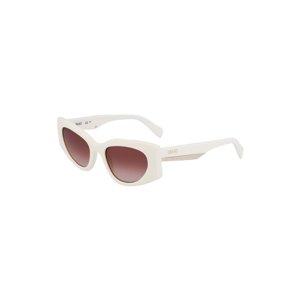 Liu Jo – Weiße Acetat-Sonnenbrille
