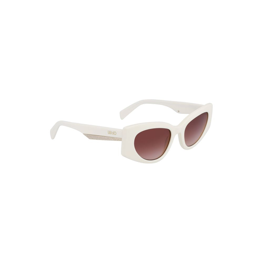 Liu Jo – Weiße Acetat-Sonnenbrille
