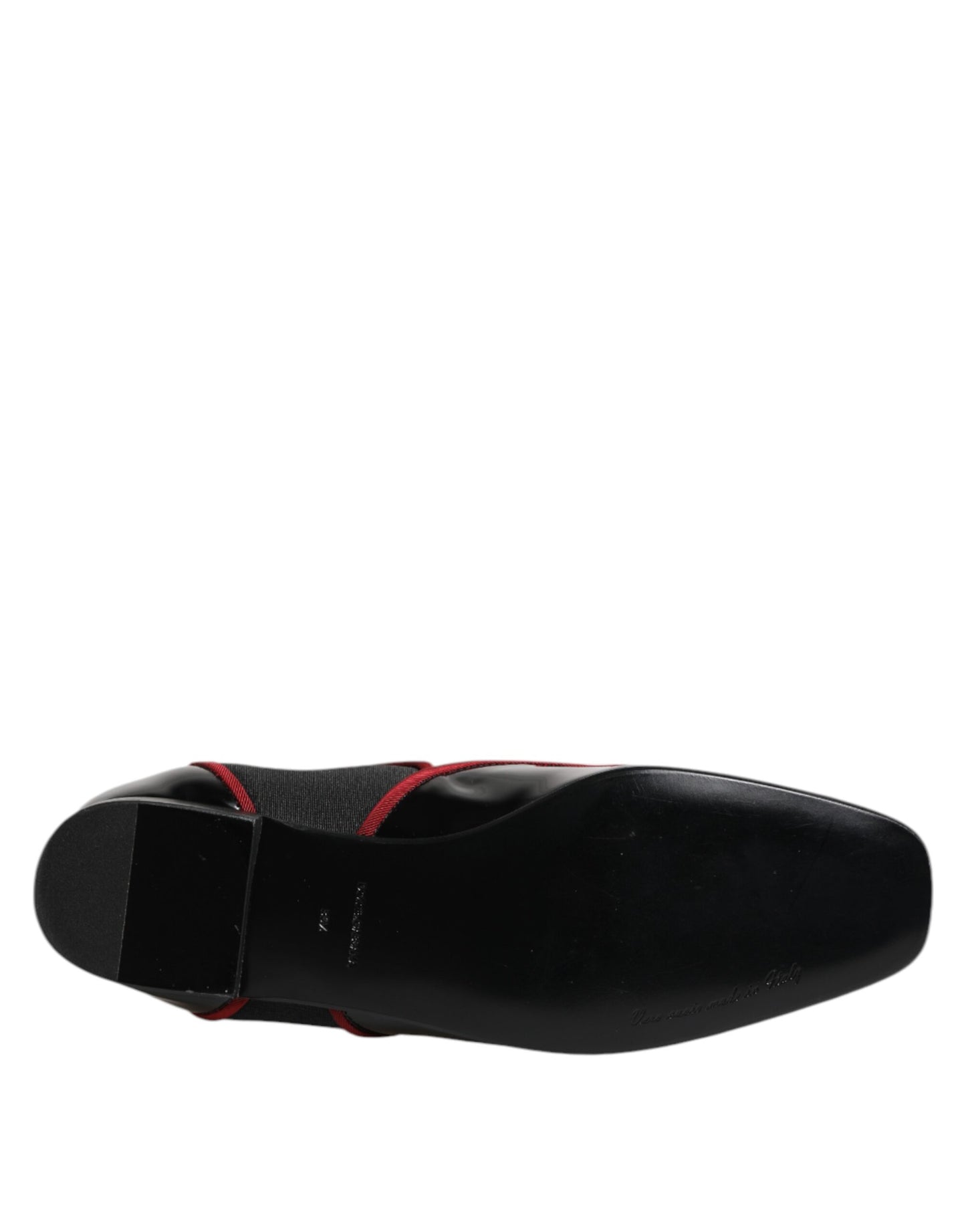 Dolce & Gabbana – Schwarze Jackie-Chelsea-Stiefel mit Knöpfen