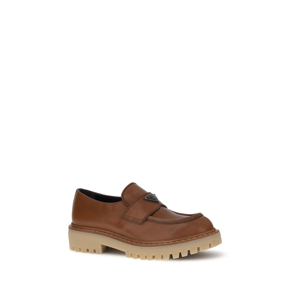 Prada Leder-Loafer