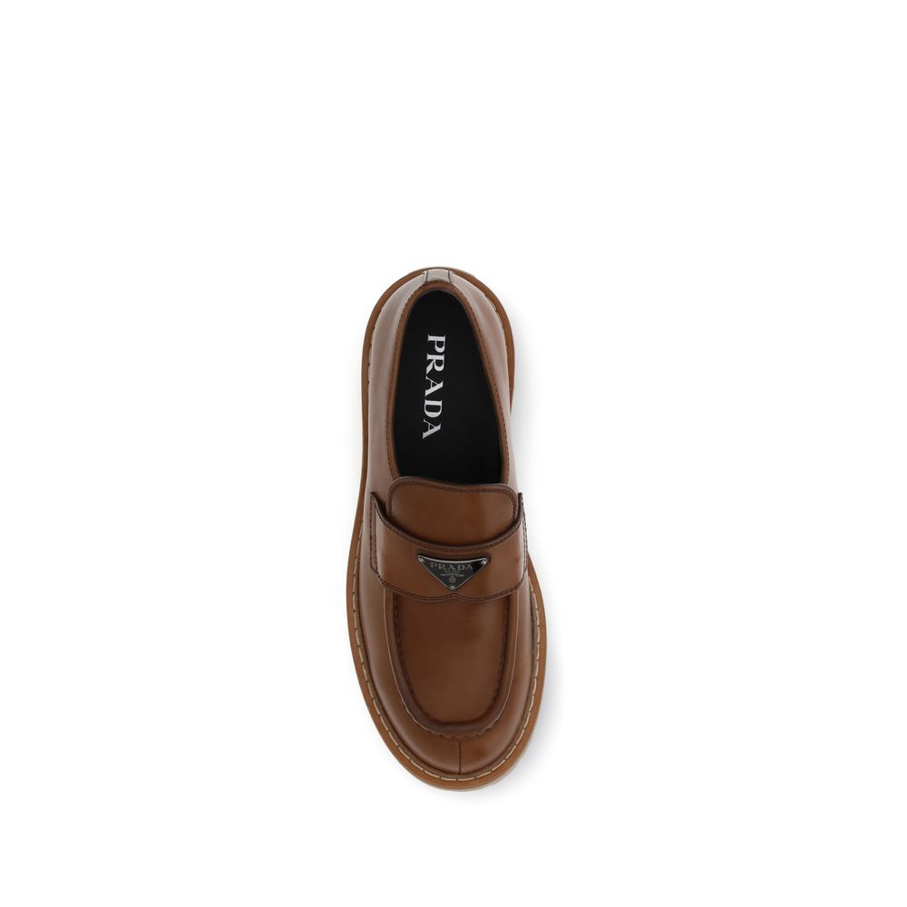 Prada Leder-Loafer