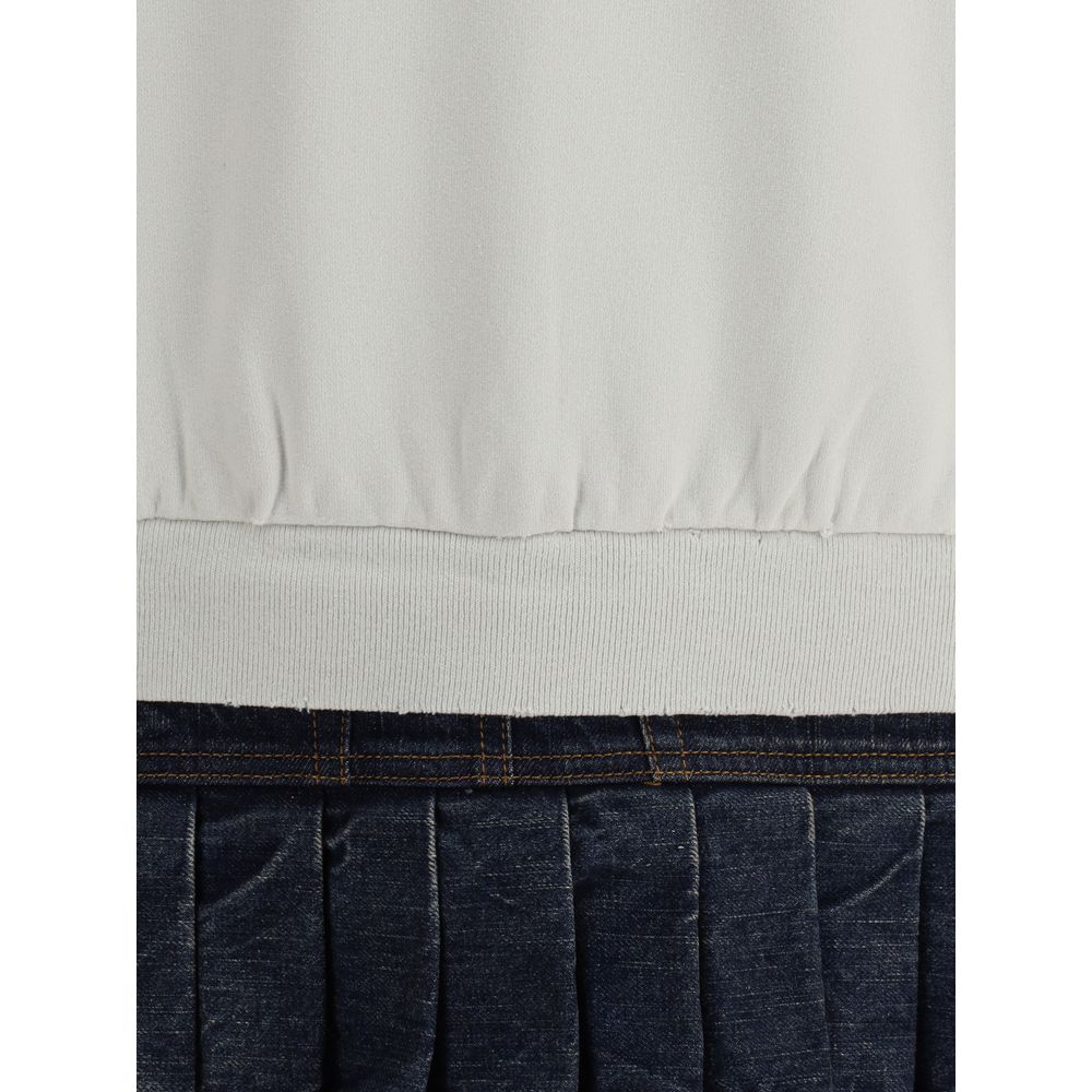 Balenciaga Sweatshirtkleid mit Logo