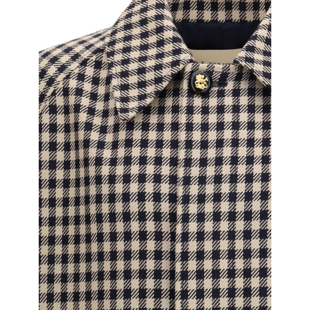 Valentino Mantel mit Vichy-Karomuster