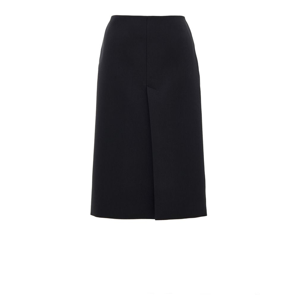 Schwarzer Wollrock von Gucci