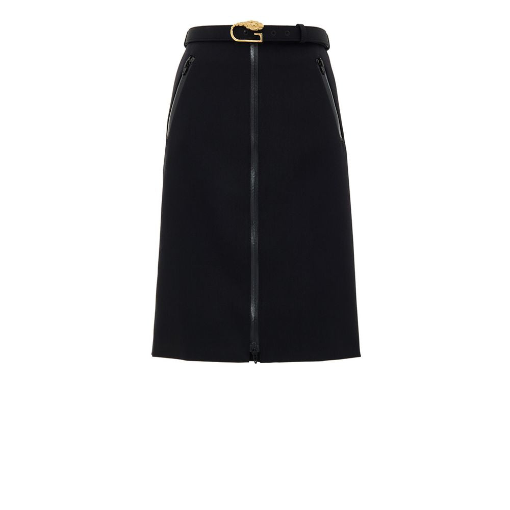 Schwarzer Wollrock von Gucci