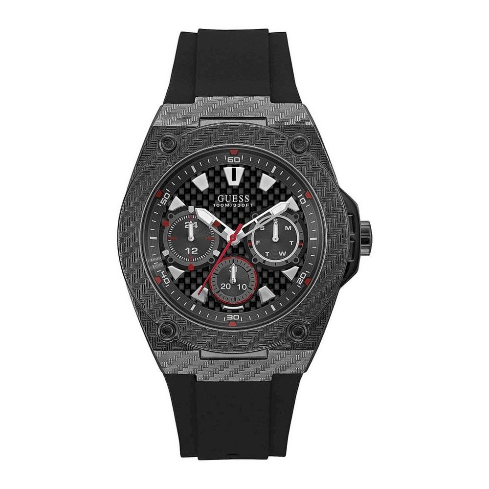Guess – Schwarze Kautschukuhr