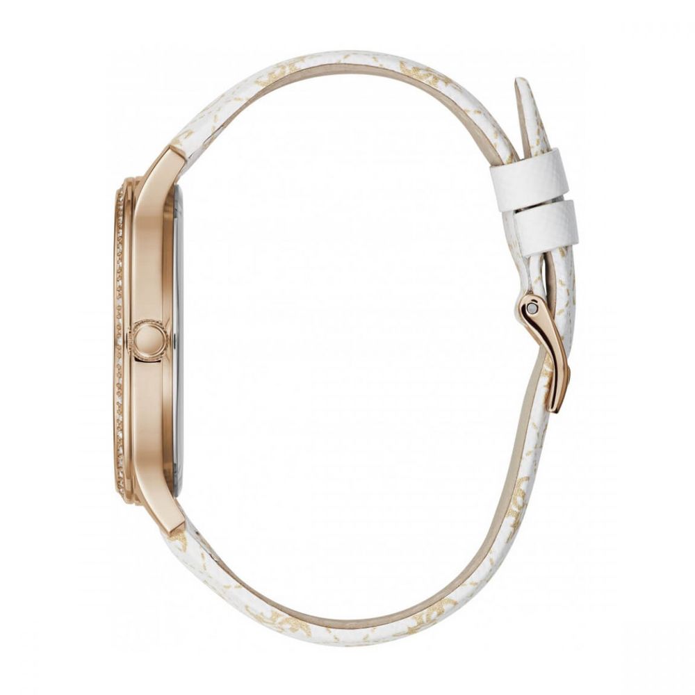 Guess – Weiße Lederuhr