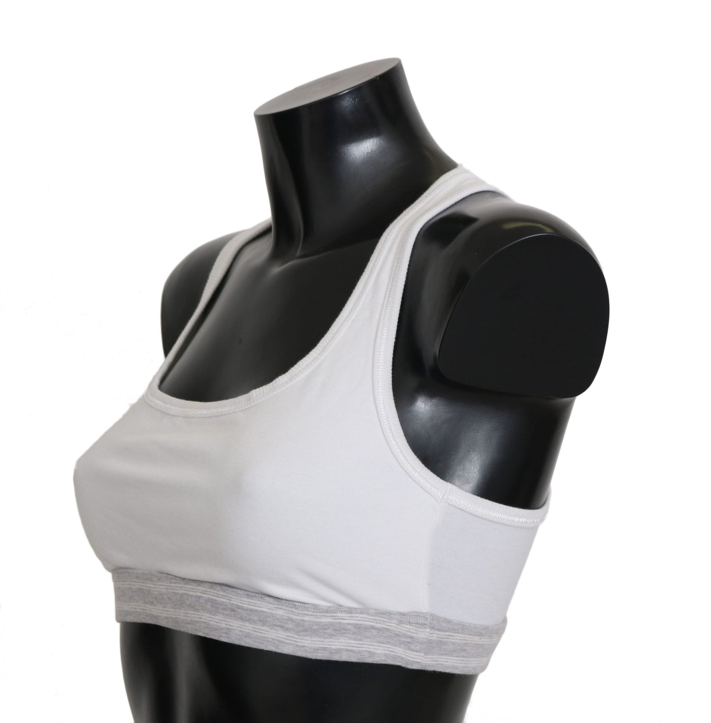Dolce & Gabbana – Weiße Sport-Stretch-Unterwäsche aus Baumwolle