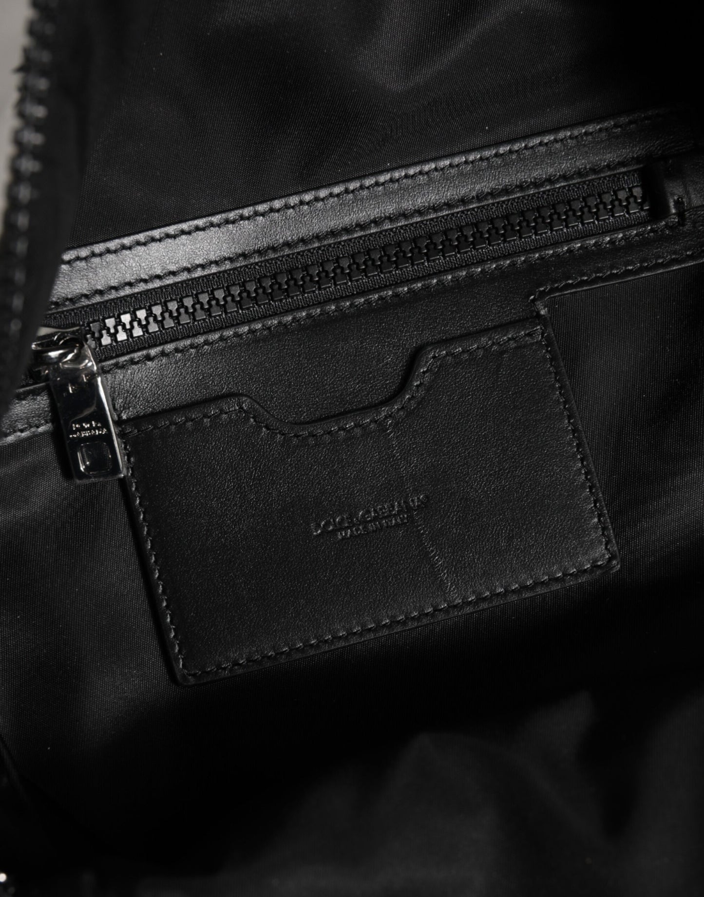 Dolce & Gabbana – Reiserucksack aus Nylon mit DG-Sternen-Print, Weiß