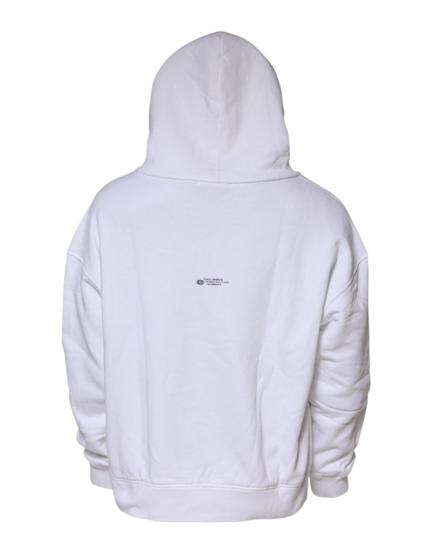 Dolce & Gabbana Weiß DG Vib3 Kapuzenpullover für Herren