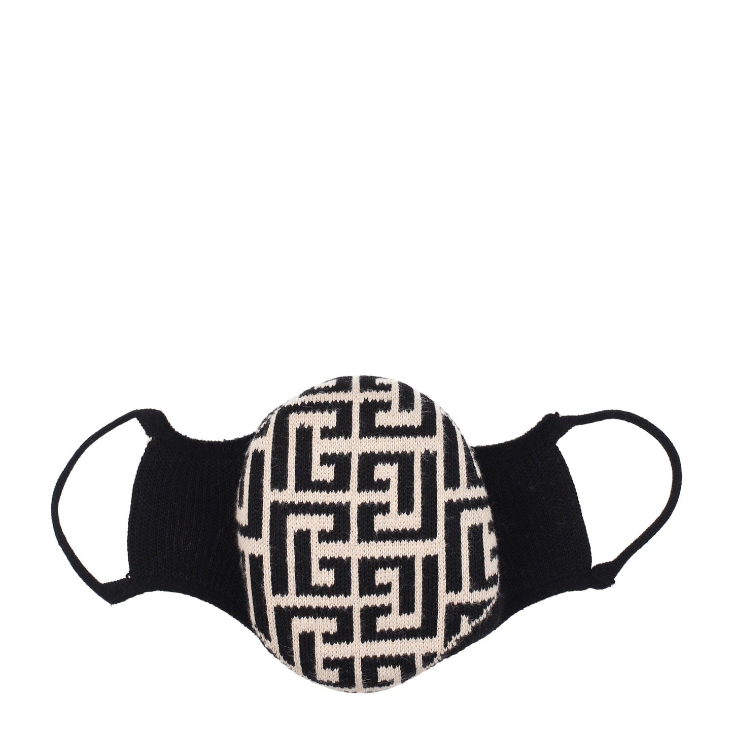 Balmain – Beige Gesichtsmasken aus Baumwolle