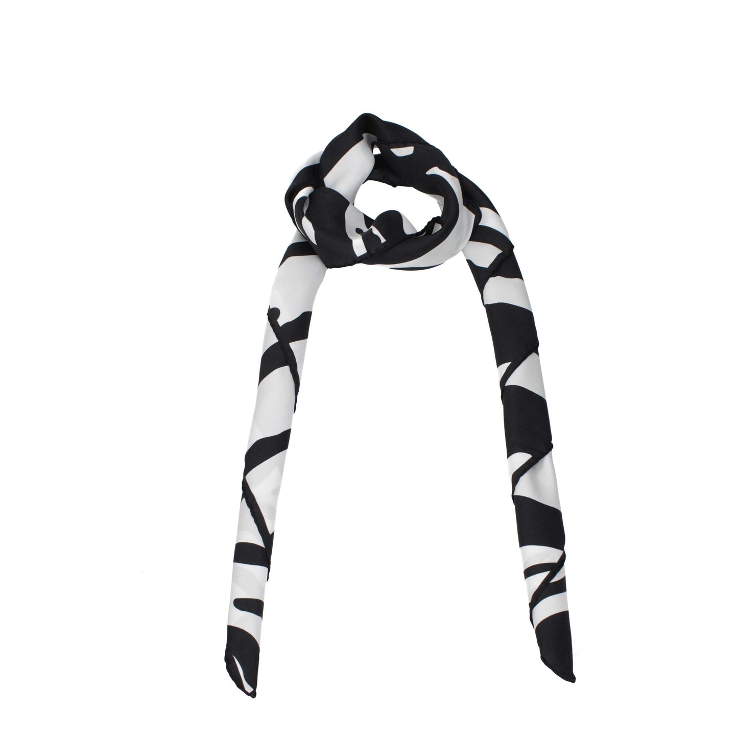 Schwarze Seidenfoulards von Dolce & Gabbana