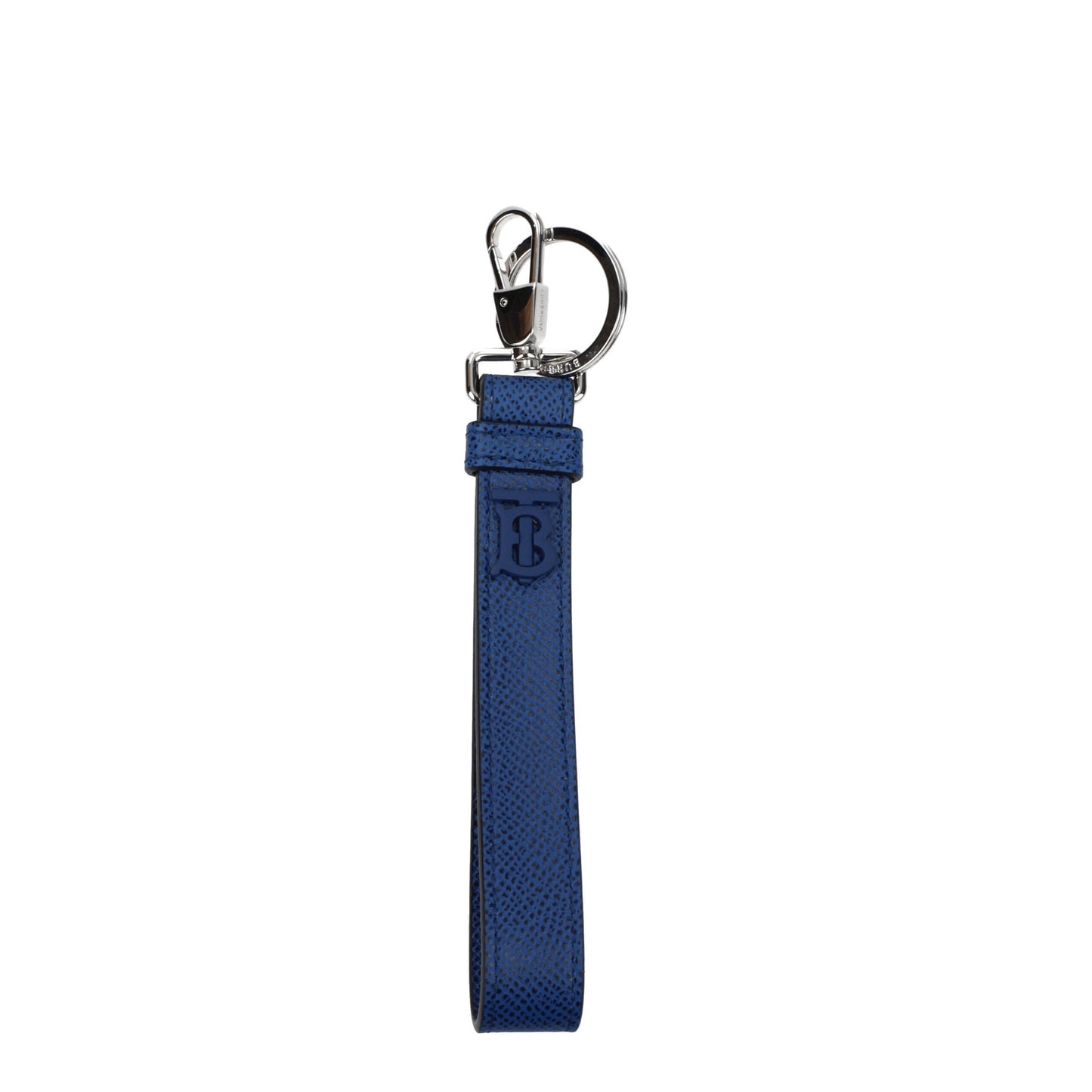 Burberry Blaue Leder-Schlüsselanhänger