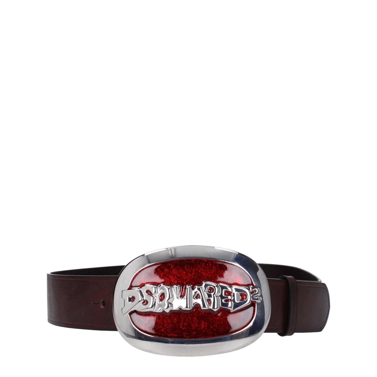 Dsquared² Braune Ledergürtel