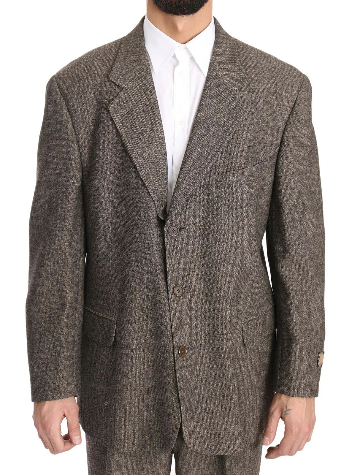 Dolce & Gabbana – Brauner einreihiger Wollanzug