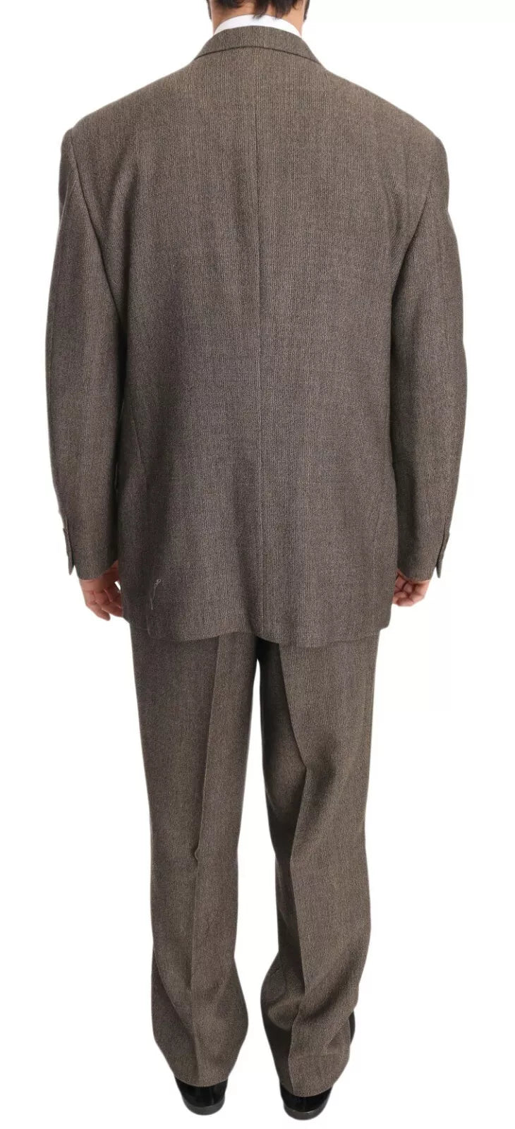 Dolce & Gabbana – Brauner einreihiger Wollanzug