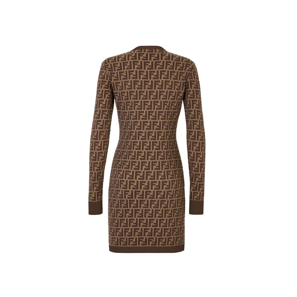Fendi Baumwoll-FF-Kleid