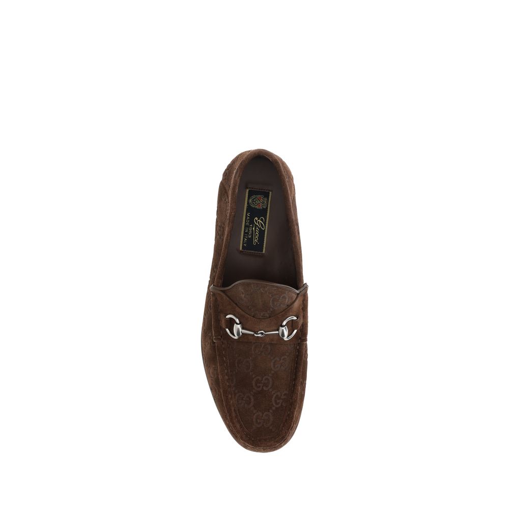 Gucci Wildleder-Loafer „Horsebit 1953“