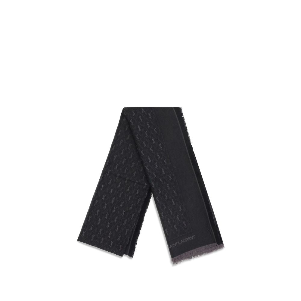 Saint Laurent YSL-Monogramm-Schal