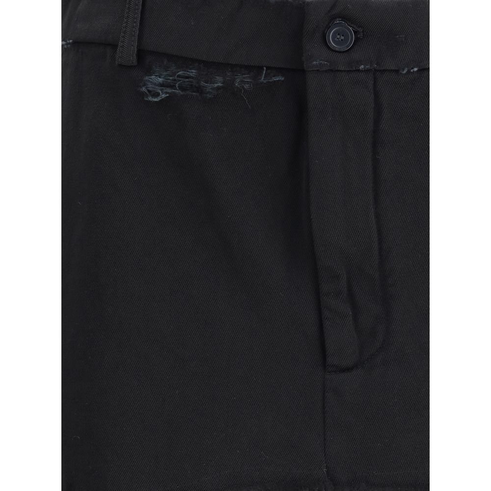 Balenciaga Minirock mit Fransen